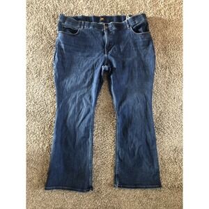 Riders by Lee Jeans Womens 26W 46x29 Straight Leg Stretch Comfort Waistband New